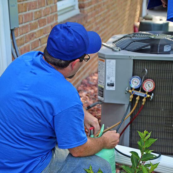 maintaining and ac unit